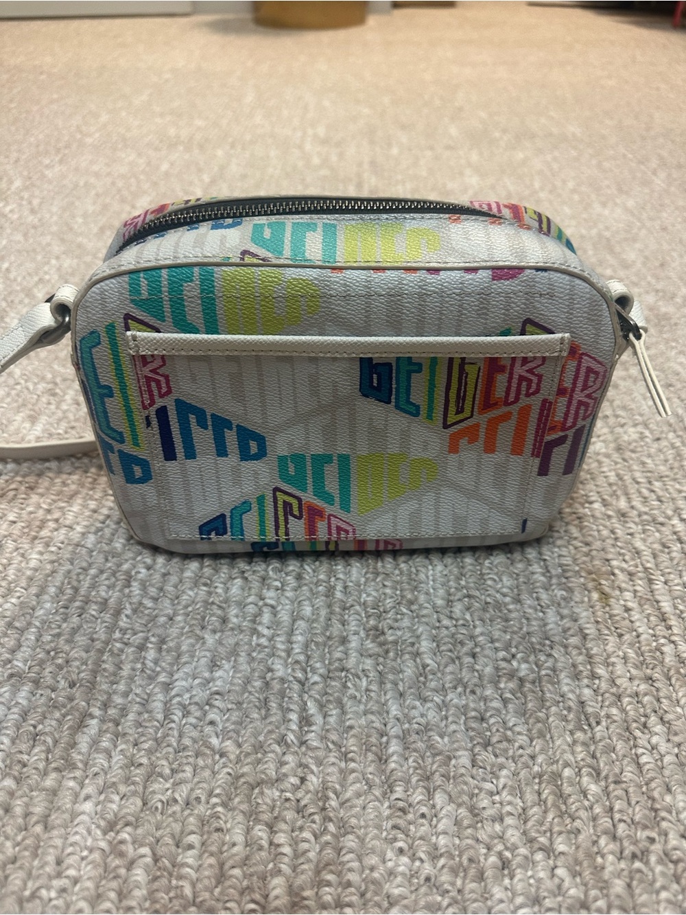 Kurt Geiger Crossbody Bag with Multicolor Logo Print - Picture 4 of 5